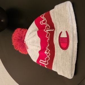 Champion unisex winter hat Color gray/Red size os